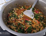பாலக் கீரை சாதம்(palak rice recipe in tamil) ரெசிபி ஸ்டேப் 3 புகைப்படம்