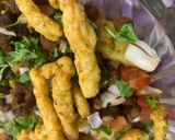 A picture of step 10 of Chana chaat In Bombay style.