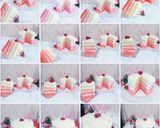 Foto langkah ke 12 dari resep 182. Ombre Cake Pinky Lovers (Bolu Kukus).