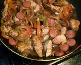 Foto del paso 4 de la receta: Salteado de pechuga y chorizo de pavo