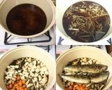 A picture of step 4 of Japanese paella.