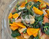Foto langkah ke 3 dari resep Tumis Sayur Bayam.
