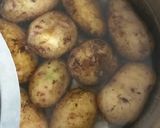 A picture of step 1 of Egg n potato bitings#Worldwideeggchallenge.