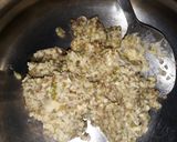 A picture of step 2 of Sprouts chilla.