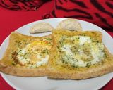 Foto langkah ke 4 dari resep Roti panggang teflon telor keju.