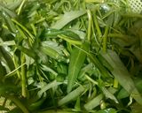 Hình bước làm 1 của món Bò xào rau muống