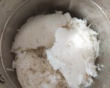 A picture of step 1 of Leftover rice uttapam..