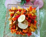 A picture of step 2 of Maharashtrian Thali.
