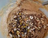 A picture of step 2 of Coffee cake with dalgona cream.