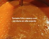 Foto del paso 10 de la receta: Tomate frito casero con verdura en olla exprés
