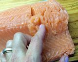 Foto del paso 1 de la receta: Carpaccio de salmón
