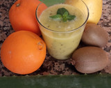 Foto del paso 1 de la receta: Zumo de kiwi, manzana y naranja