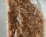 A picture of step 2 of Biscoff barfi.