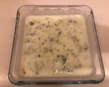 A picture of step 2 of Kiwi icecream.