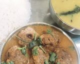 A picture of step 13 of Jackfruit Kofta Curry.