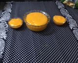 A picture of step 1 of Mango Kesar peda.