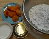地瓜小圓餅的食譜步驟1照片
