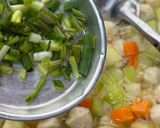 Foto langkah ke 3 dari resep Soup Labu Wortel & Bakso Ikan.