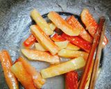 Hình bước làm 2 của món Mứt đu đủ