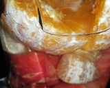 A picture of step 2 of Carrot and orange juice.