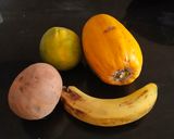 A picture of step 1 of Spiced Fruit Chaat.