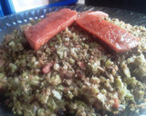 Foto del paso 9 de la receta: "Arroz" de coliflor y brócoli... 😜😝😜🥦🍙🍚🍙🥦