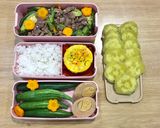 Hình bước làm 4 của món Day 19 : Thịt bò xào mướp nhật, trứng hấp_eat1000