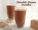 Foto langkah ke 3 dari resep Chocolate Banana Smoothie 🍌.