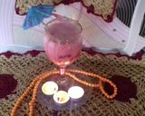 A picture of step 4 of Rose lassi #Ramadanki tayari #Summer drink contest.