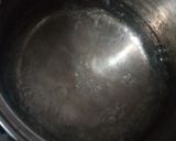 A picture of step 2 of Sinasir with veg.soup.