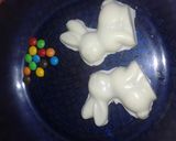 Foto del paso 5 de la receta: Conejito de chocolate relleno de rocklers 🐇🍫🍫
