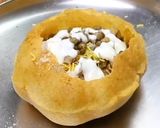 A picture of step 5 of Raj kachori.