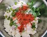 A picture of step 1 of Paneer kofta.