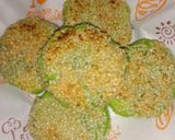 รูปขั้นตอนการทำที่ 9 ของ ขนมงาไส้ฝอยทอง (Pan-Fried Sesame Pancake with Sweet Egg Floss Filling)