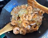 A picture of step 4 of Classic Chinese Shrimp Fried Rice.