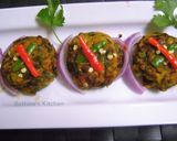 A picture of step 6 of Thankuni Pata Bora (Centella Leaves Fritters / Pakoras - Bengali Style).