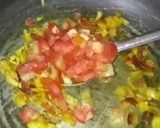 A picture of step 3 of Masala Stuffed idli.