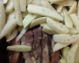 Oldalas krumplival recept fázis 2 fotója