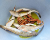 Foto del paso 1 de la receta: Fideuà con gambas y sepia🦐