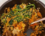 Foto langkah ke 8 dari resep Bibimbap Halal.