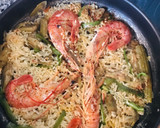 Foto del paso 3 de la receta: Arroz con gambones y alcachofa