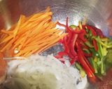 Foto del paso 3 de la receta: Fideos de arroz con vegetales