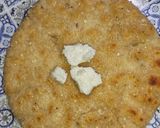 A picture of step 6 of White Makki Ki Roti 😋.
