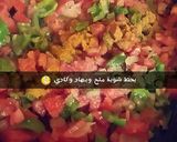 صورة لخطوة 4 من وصفة بيض مع بندوره دايت ع طريقتي