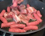Foto del paso 1 de la receta: Fideuà de tres carnes