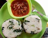 A picture of step 8 of Spinach Rice.