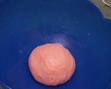Foto langkah ke 3 dari resep Donat Bomboloni Stroberi.
