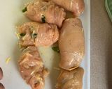 Foto del paso 3 de la receta: Pechuga de pollo rellena con espinacas y queso