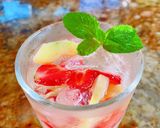 Hình bước làm 3 của món Soda dâu, táo 🍓🍏