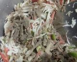 A picture of step 5 of Chicken spring roll.